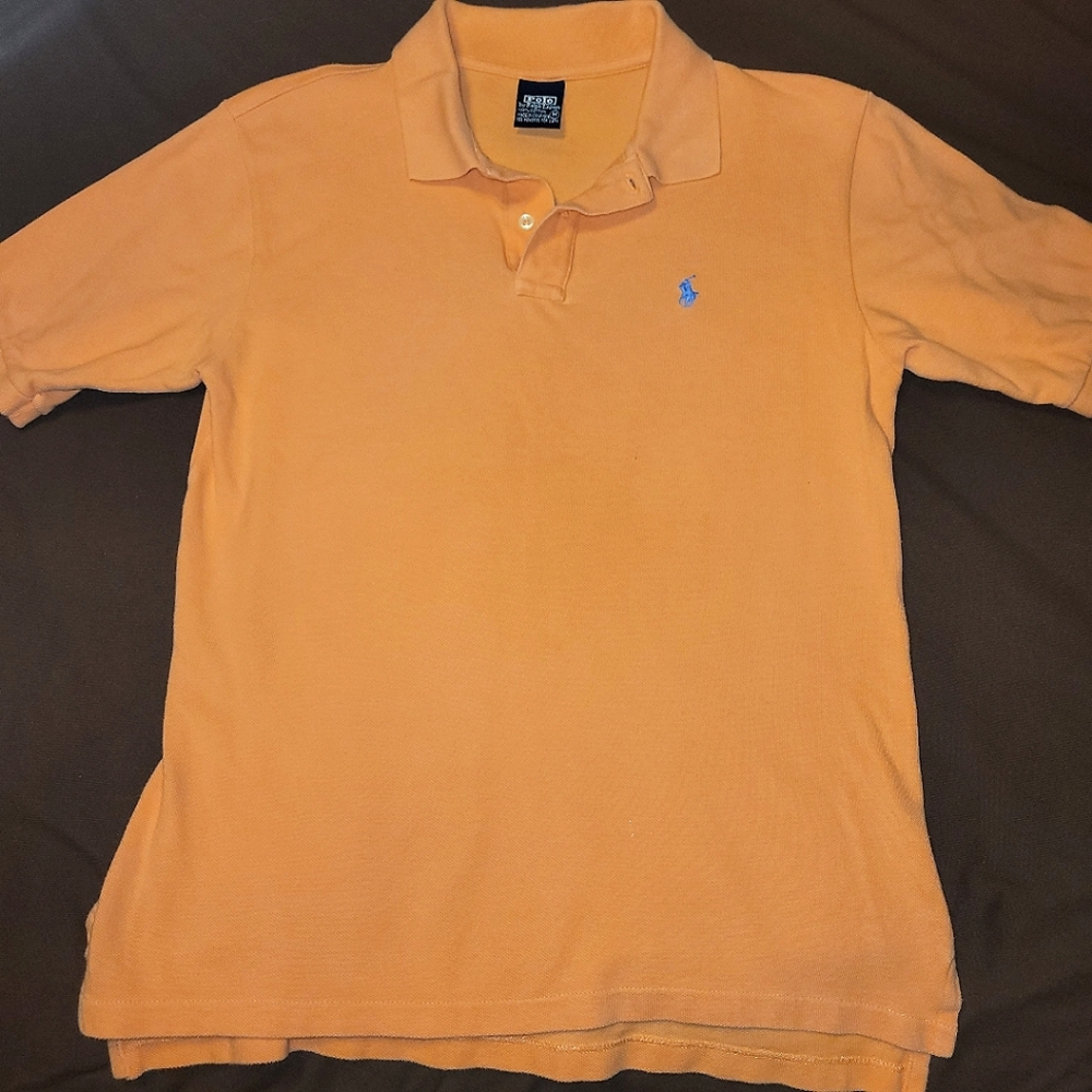 Ralph Lauren Polo Shirt Medium Orange